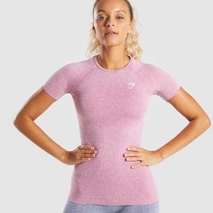 Gymshark vital seamless t shirt dusty pink XS